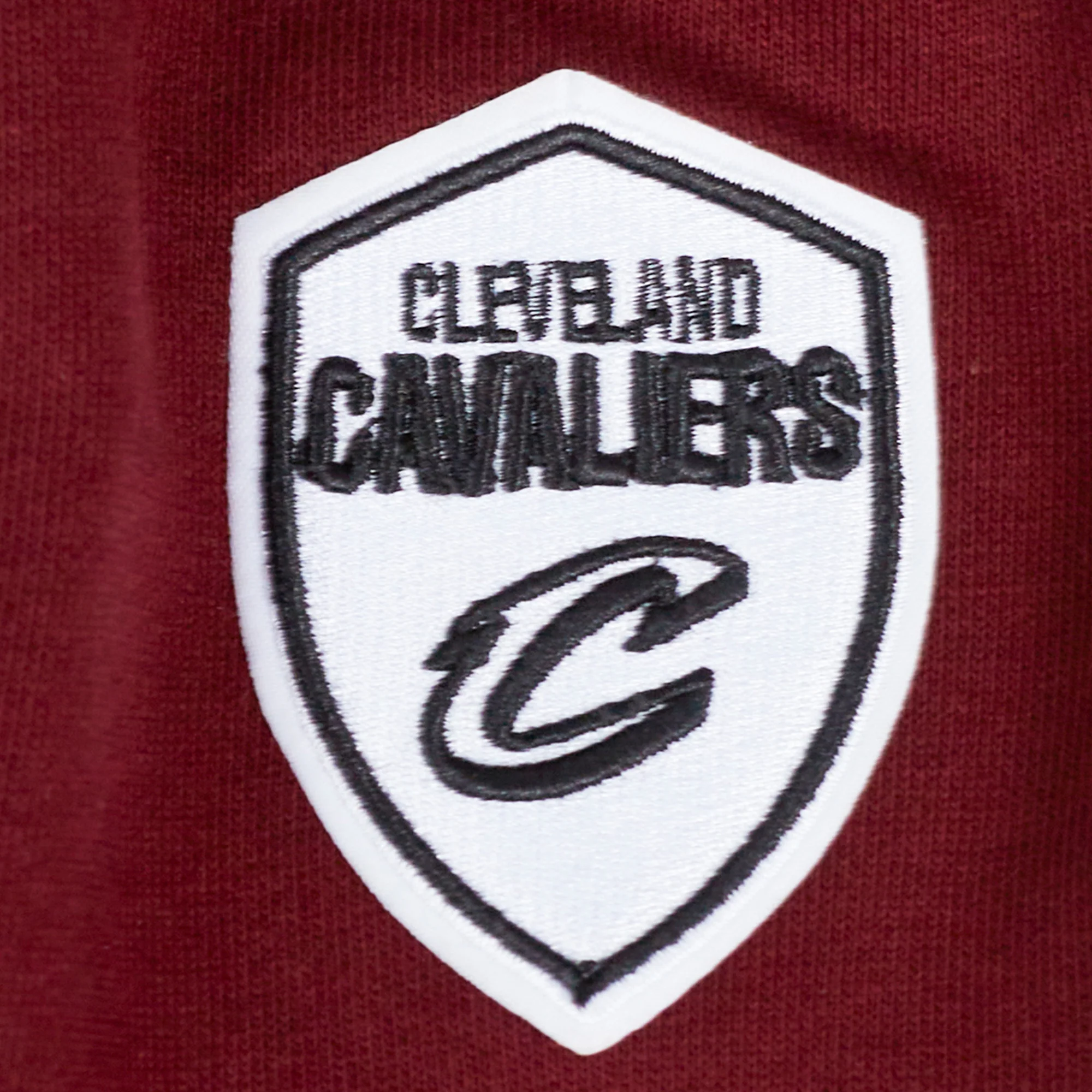 NBA CLEVELAND CAVALIERS PRO PREP W RIB FLEECE WOMEN'S SWEATPANT (WINE) - Image 6