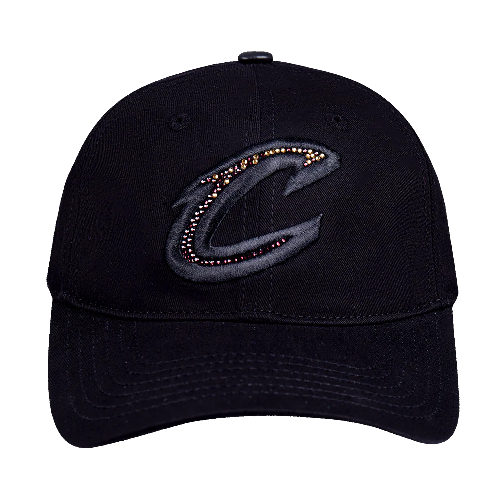 NBA CLEVELAND CAVALIERS JEWELS WOMEN'S DAD HAT (BLACK)