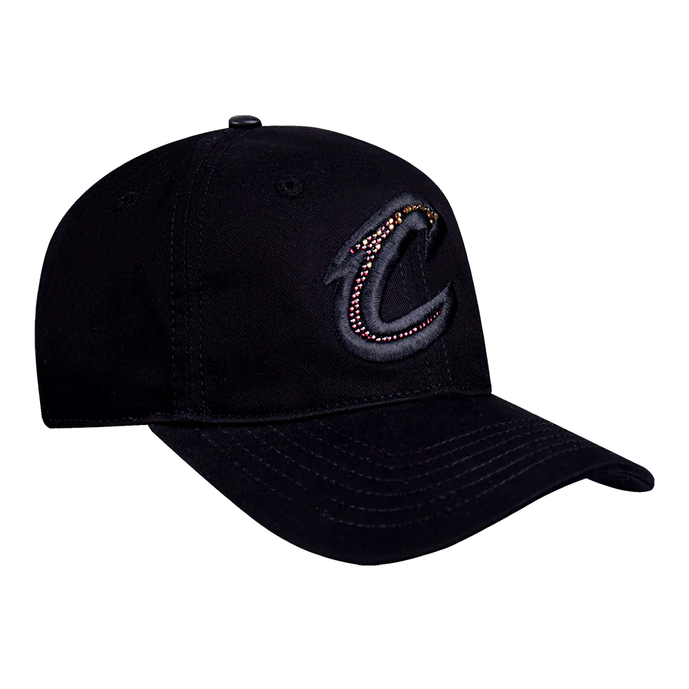 NBA CLEVELAND CAVALIERS JEWELS WOMEN'S DAD HAT (BLACK) - Image 3