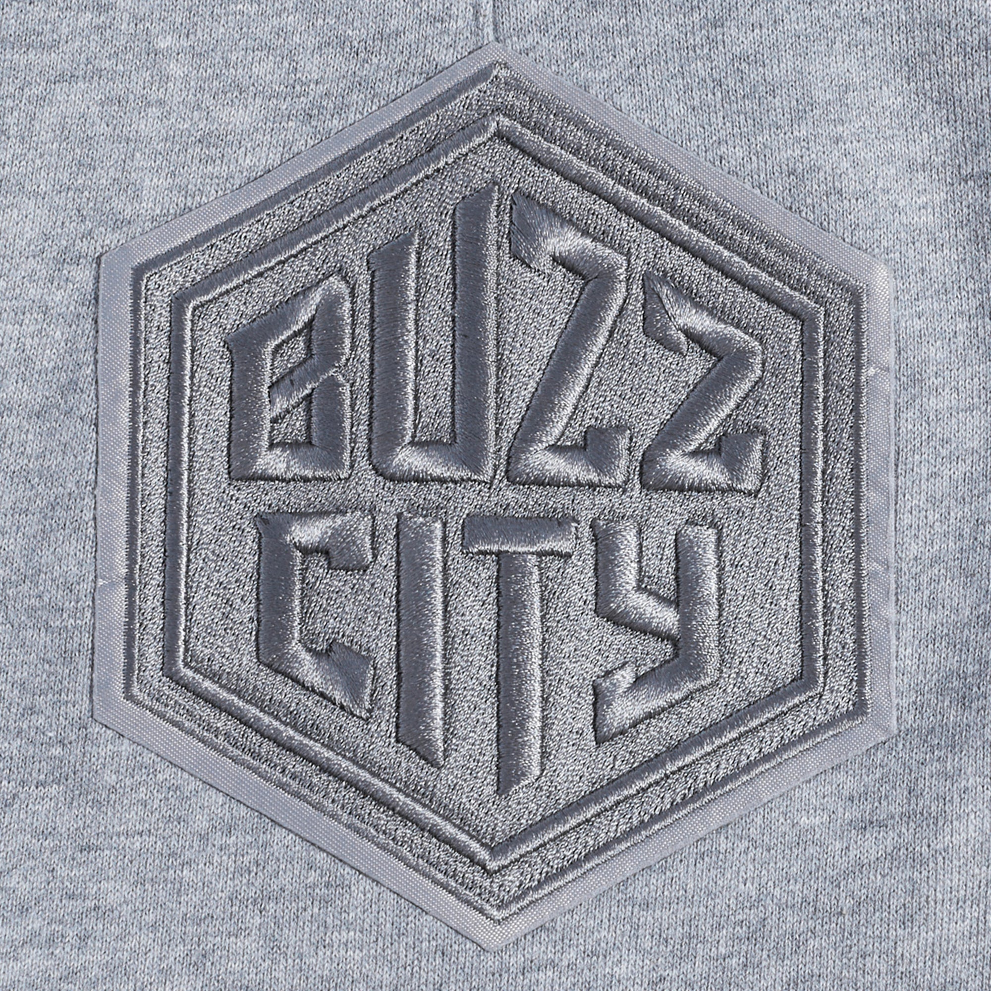 NBA CHARLOTTE HORNETS NEUTRAL MEN'S SHORT (DARK HEATHER GRAY) - Image 6