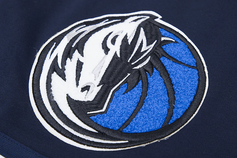 NBA DALLAS MAVERICKS CLASSIC CHENILLE MEN'S SHORT (MIDNIGHT NAVY) - Image 7
