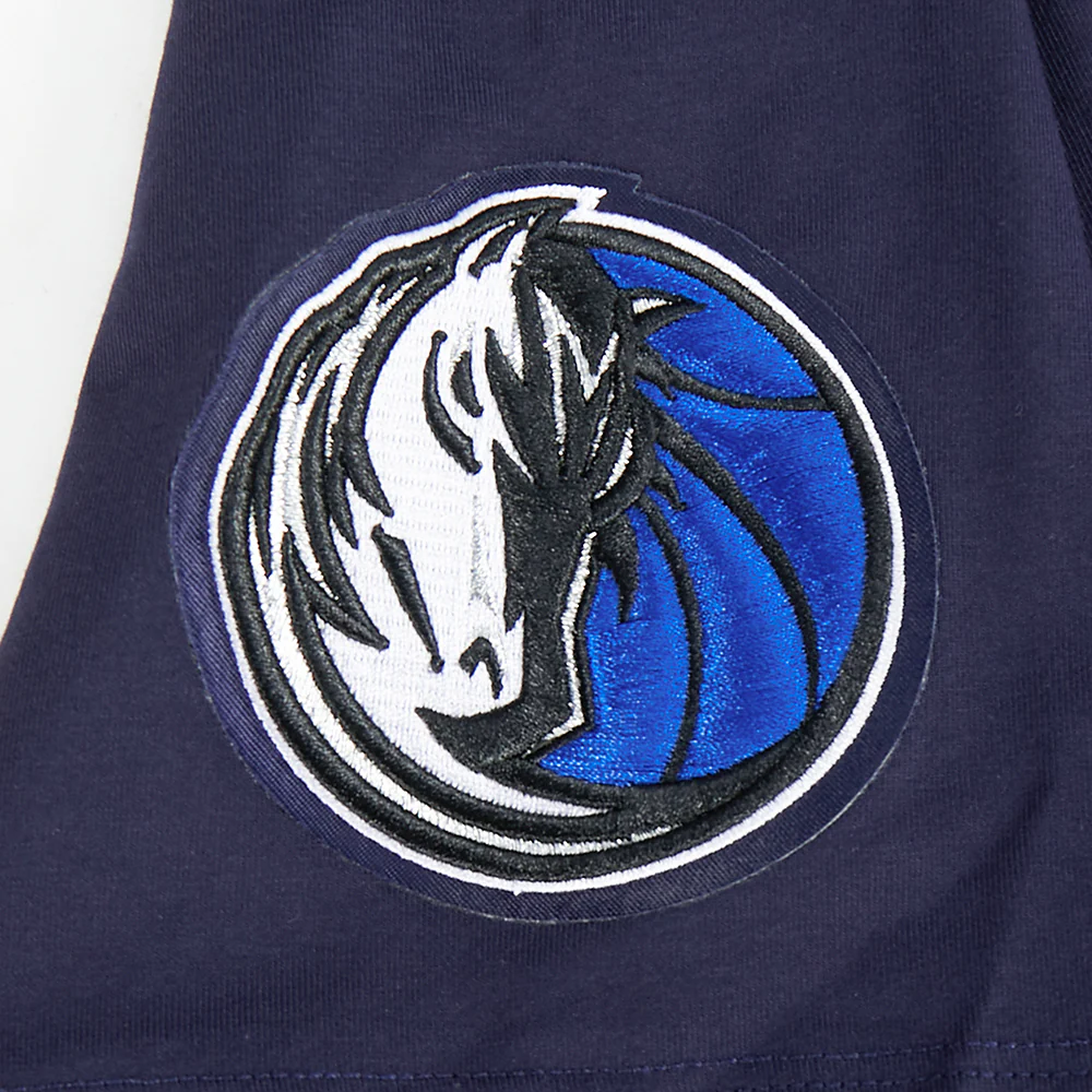 NBA DALLAS MAVERICKS ANTHONY DAVIS #3 CLASSIC PNN WOMEN'S SJ BOXY TEE (MIDNIGHT NAVY) - Image 6