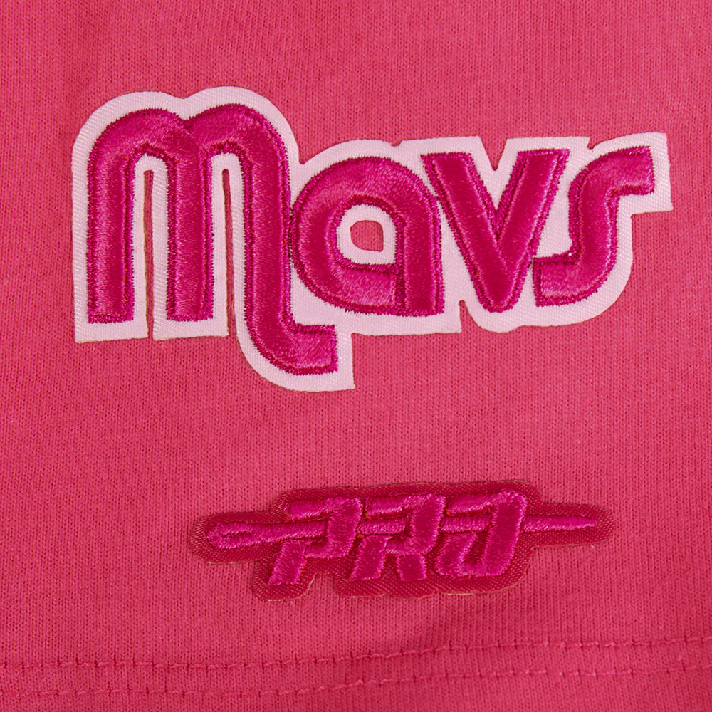 NBA DALLAS MAVERICKS TRIPLE PINK BIG GIRLS SS SLIM FIT TEE (BEETROOT PURPLE) - Image 5