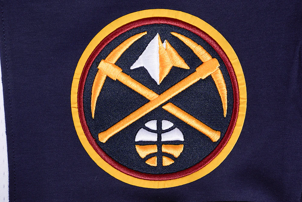 NBA DENVER NUGGETS SCRIPT TAIL MEN'S DOUBLE KNIT 2.0 SHORT (MIDNIGHT NAVY) - Image 6
