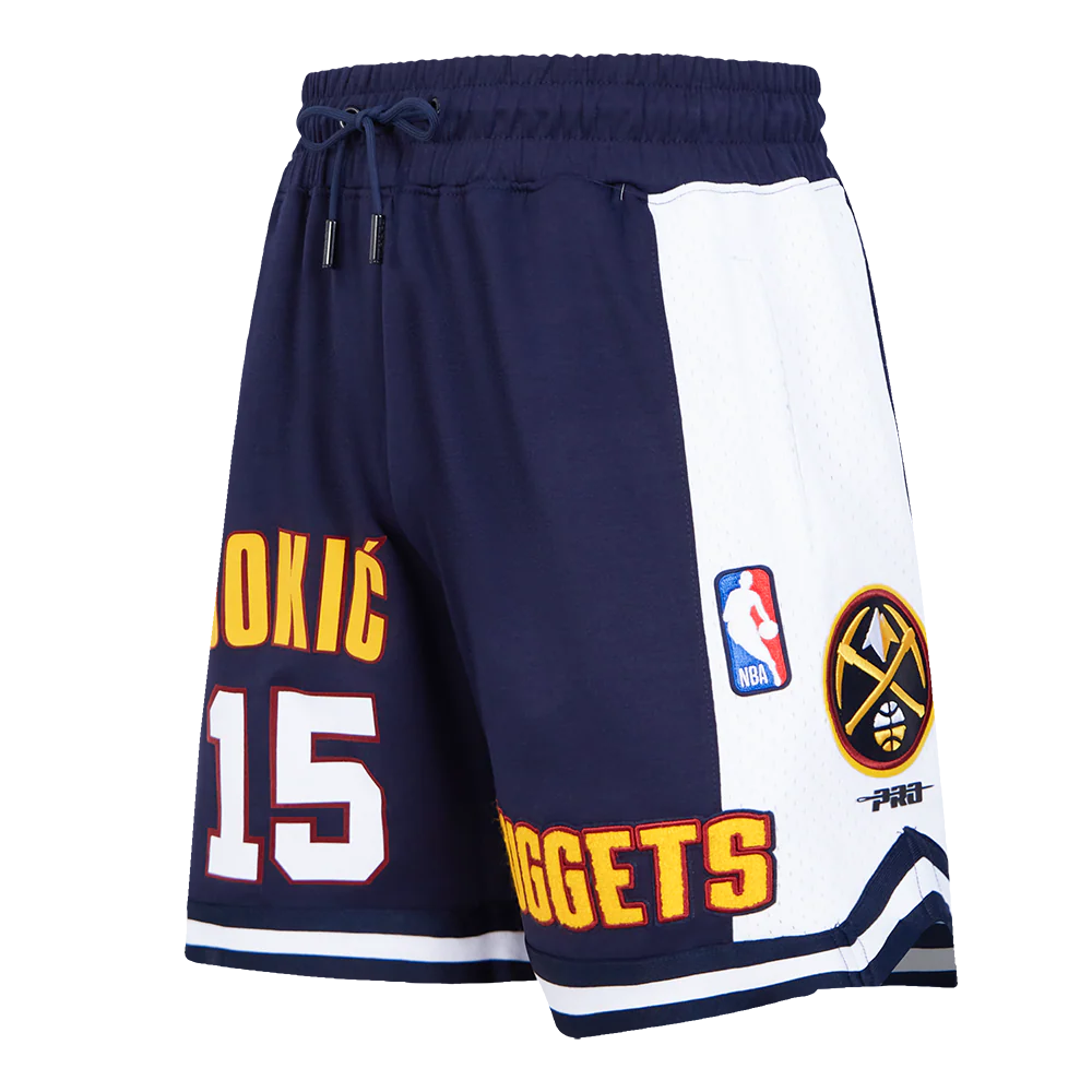 NBA DENVER NUGGETS NIKOLA JOKIC #15 CLASSIC MEN'S DK 2.0 SHORT (MIDNIGHT NAVY)