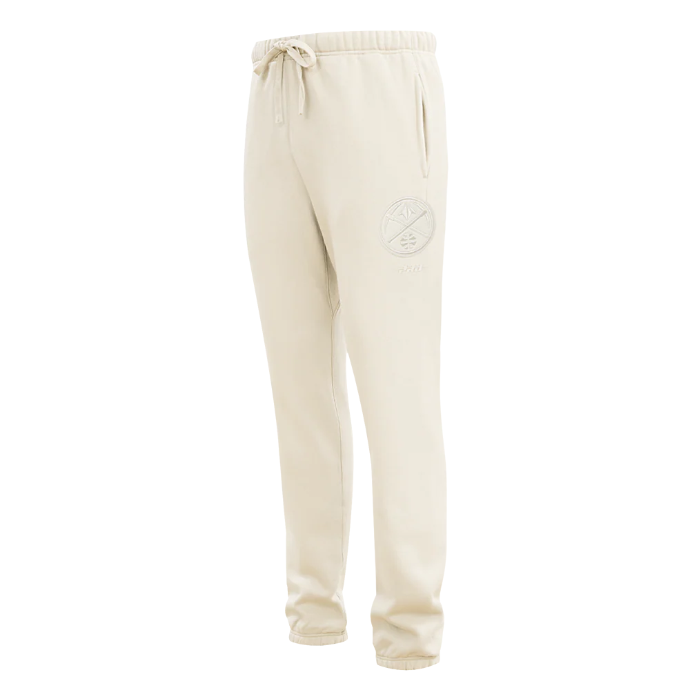 NBA DENVER NUGGETS NEUTRAL MEN'S SWEATPANT (EGGSHELL)