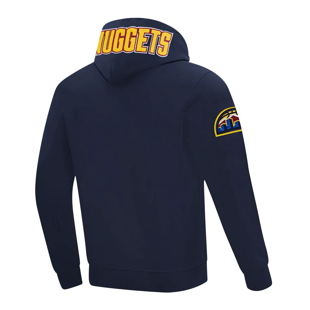 NBA DENVER NUGGETS NIKOLA JOKIC #15 CLASSIC PLAYER NAME AND NUMBER MEN'S DK PO HOODIE - Image 4