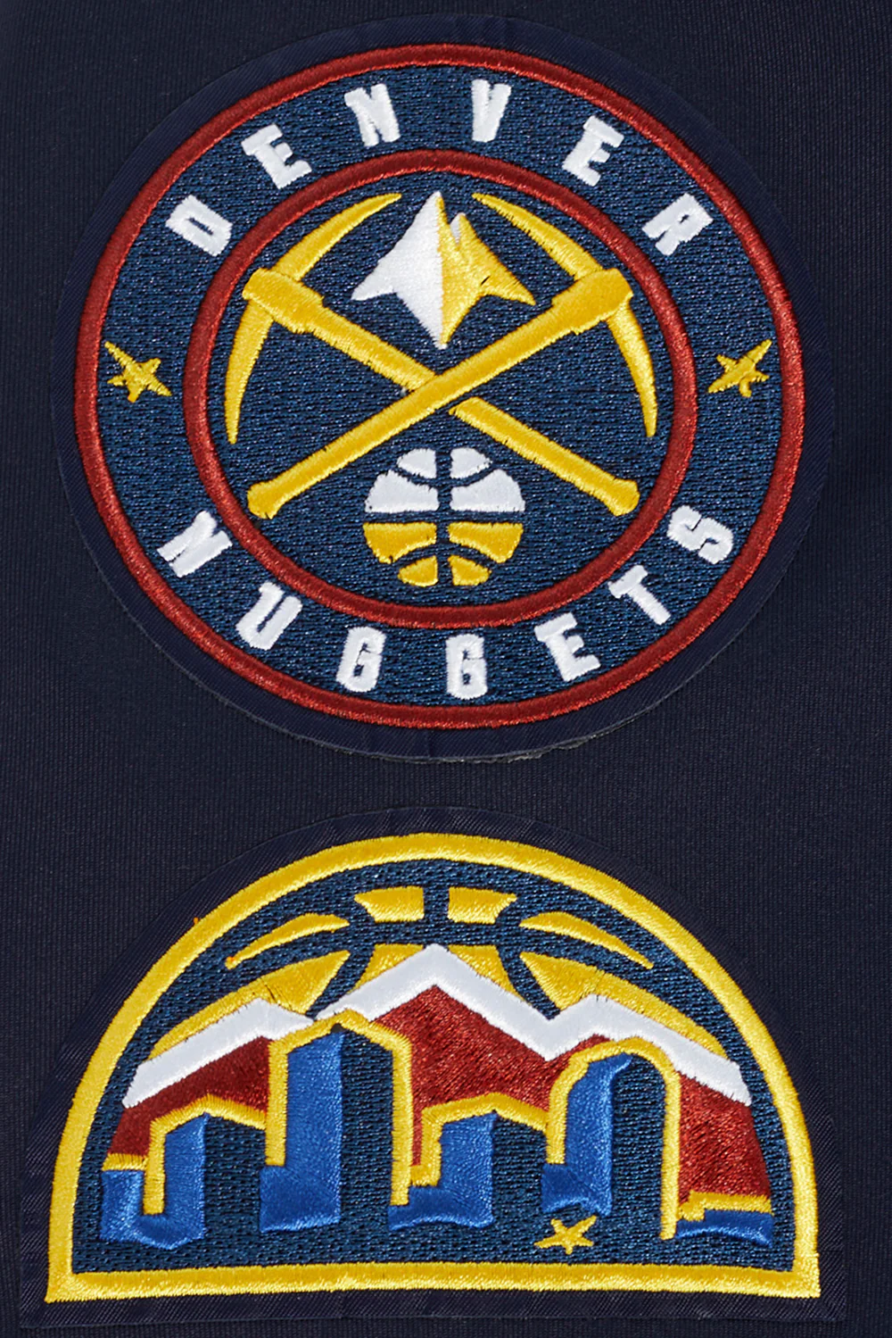 NBA DENVER NUGGETS CLASSIC MEN'S TRACK JACKET (MIDNIGHT NAVY) - Image 6
