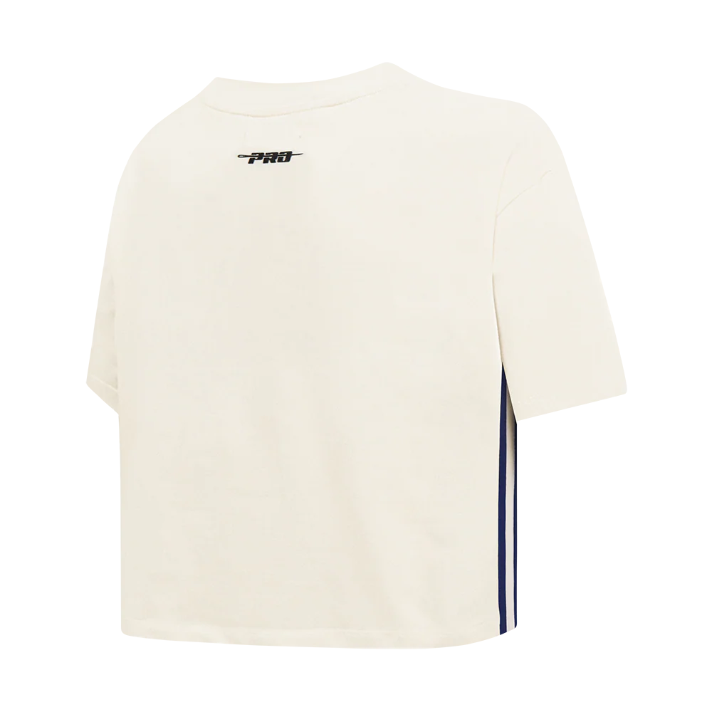NBA DENVER NUGGETS RETRO CLASSIC WOMEN'S SJ BOXY TEE (EGGSHELL) - Image 4