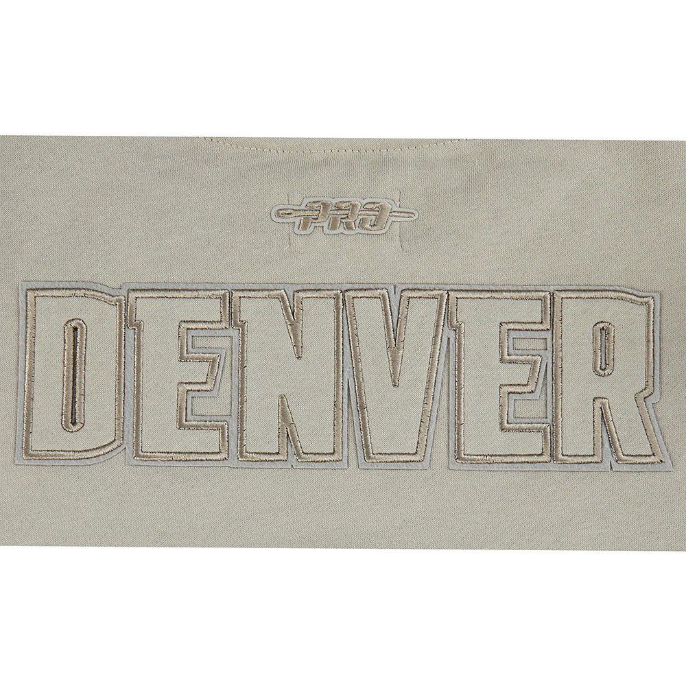 NBA DENVER NUGGETS NEUTRAL BIG GIRLS FLC CREWNECK (TAUPE) - Image 7