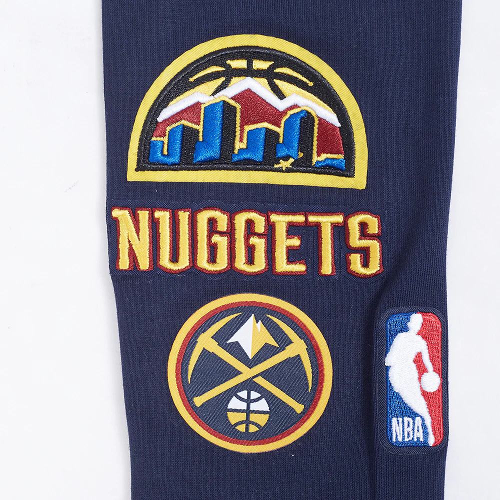 NBA DENVER NUGGETS RETRO CLASSIC BIG GIRLS LEGGING (MIDNIGHT NAVY) - Image 5