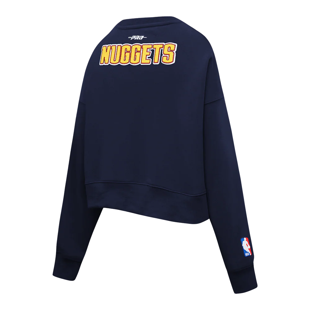 NBA DENVER NUGGETS NIKOLA JOKIC #15 CLASSIC PLAYER NAME AND NUMBER WOMEN'S FLC CREWNECK - Image 4