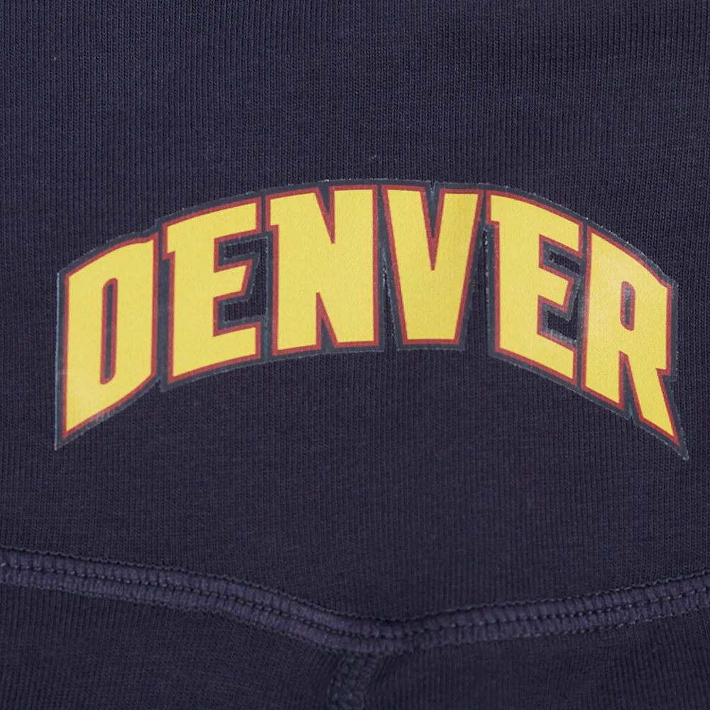 NBA DENVER NUGGETS CLASSIC WOMEN'S COTTON BIKE SHORT (MIDNIGHT NAVY) - Image 7