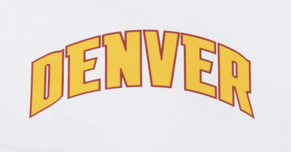 NBA DENVER NUGGETS CLASSIC WOMEN'S COTTON BIKE SHORT (WHITE) - Image 7