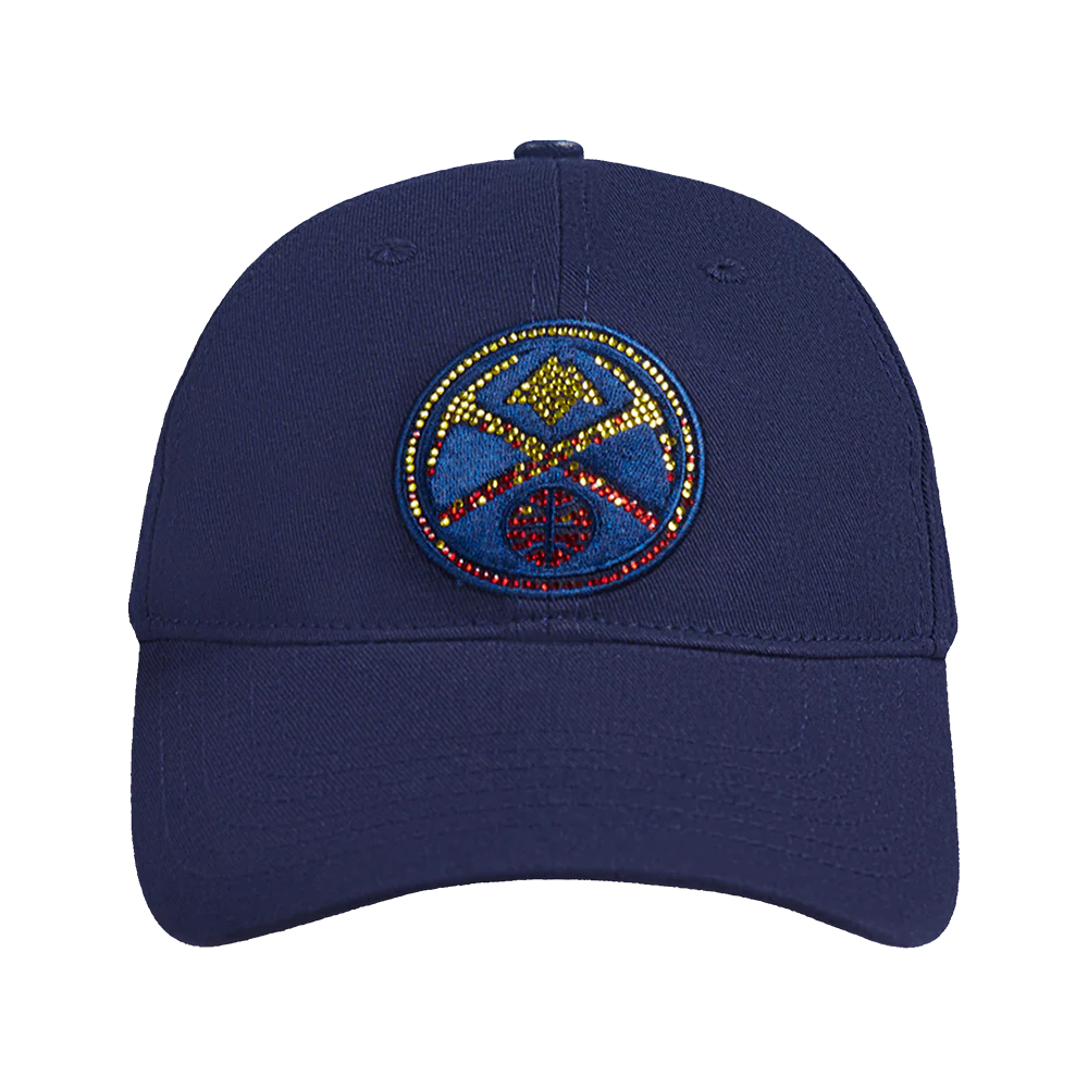 NBA DENVER NUGGETS JEWELS WOMEN'S DAD HAT (MIDNIGHT NAVY)