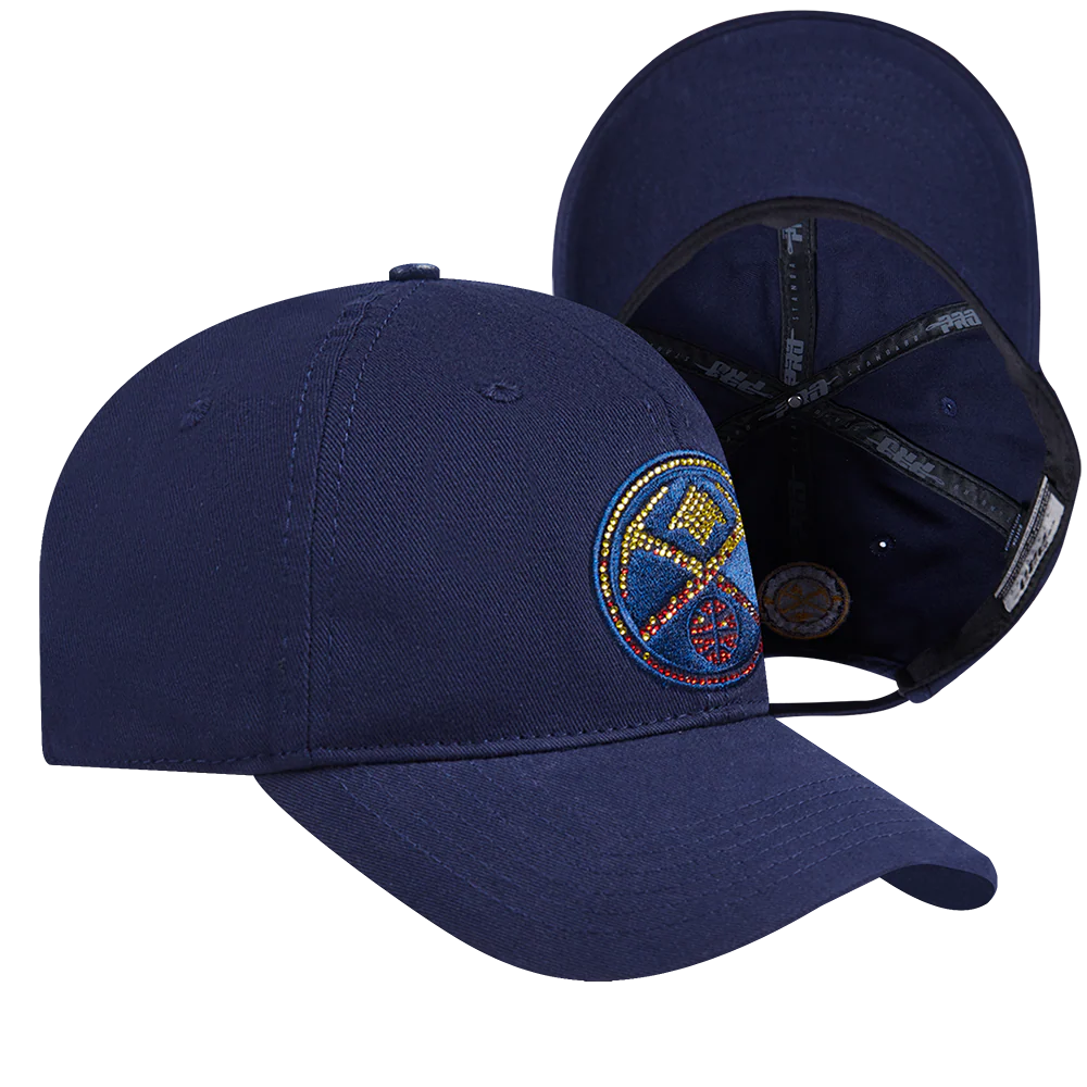 NBA DENVER NUGGETS JEWELS WOMEN'S DAD HAT (MIDNIGHT NAVY) - Image 6