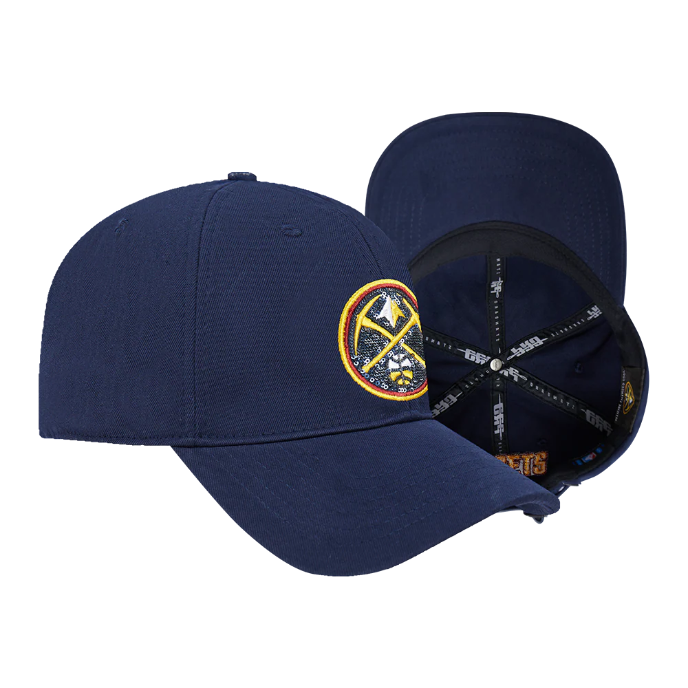 NBA DENVER NUGGETS GAME DAY CLASSICS WOMEN'S DAD HAT (MIDNIGHT NAVY) - Image 7