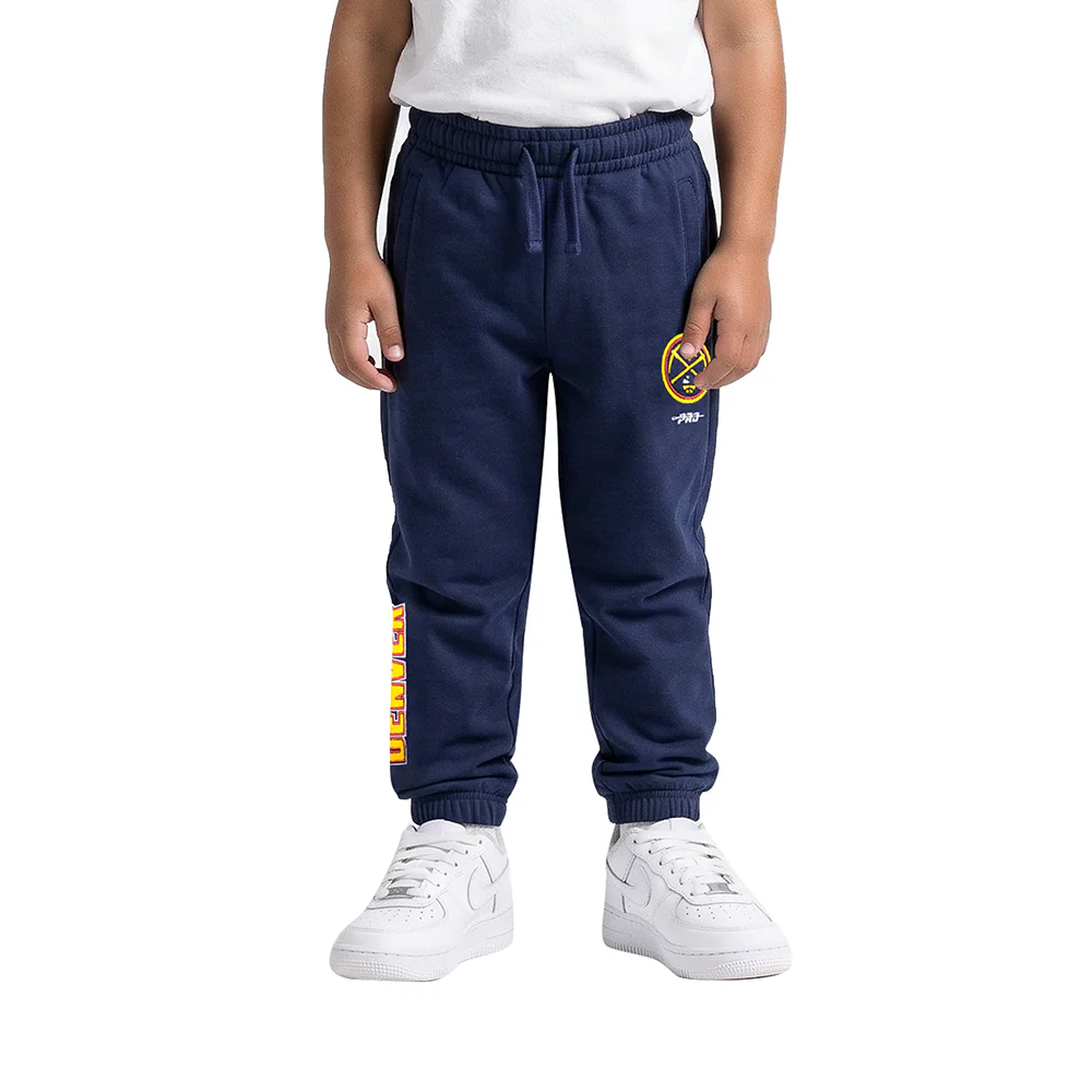 NBA DENVER NUGGETS CLASSIC TODDLER BOYS FLC SWEATPANT (MIDNIGHT NAVY)