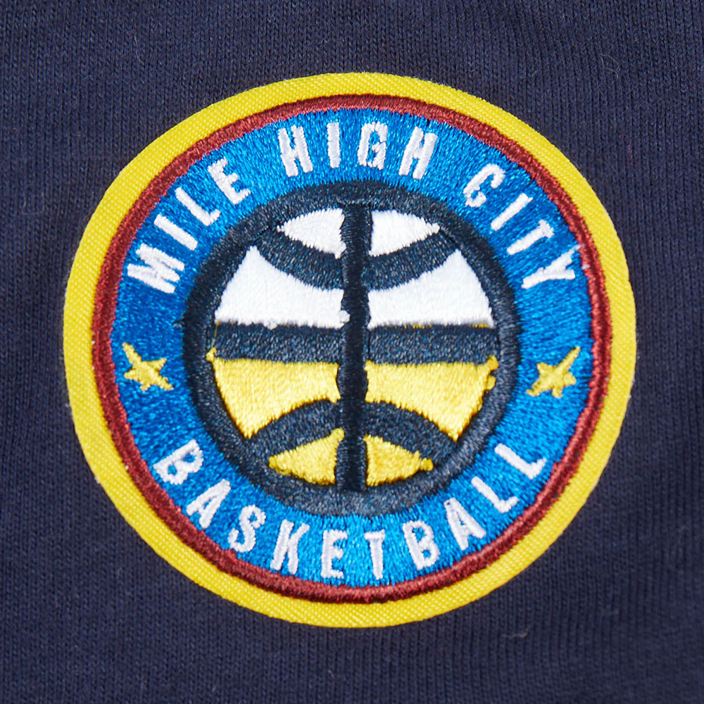 NBA DENVER NUGGETS CLASSIC TODDLER GIRLS SHORT SLEEVE BOXY TEE (MIDNIGHT NAVY) - Image 6