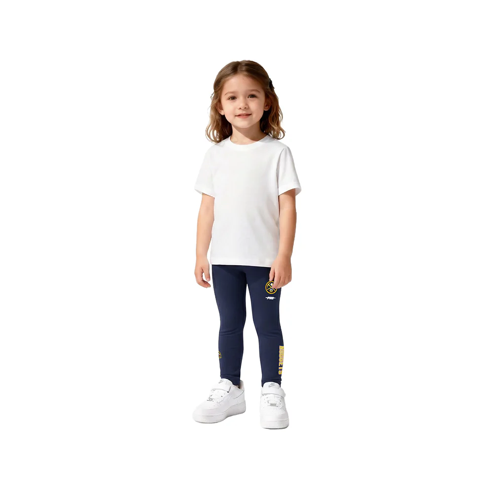 NBA DENVER NUGGETS CLASSIC TODDLER GIRLS LEGGING (MIDNIGHT NAVY)