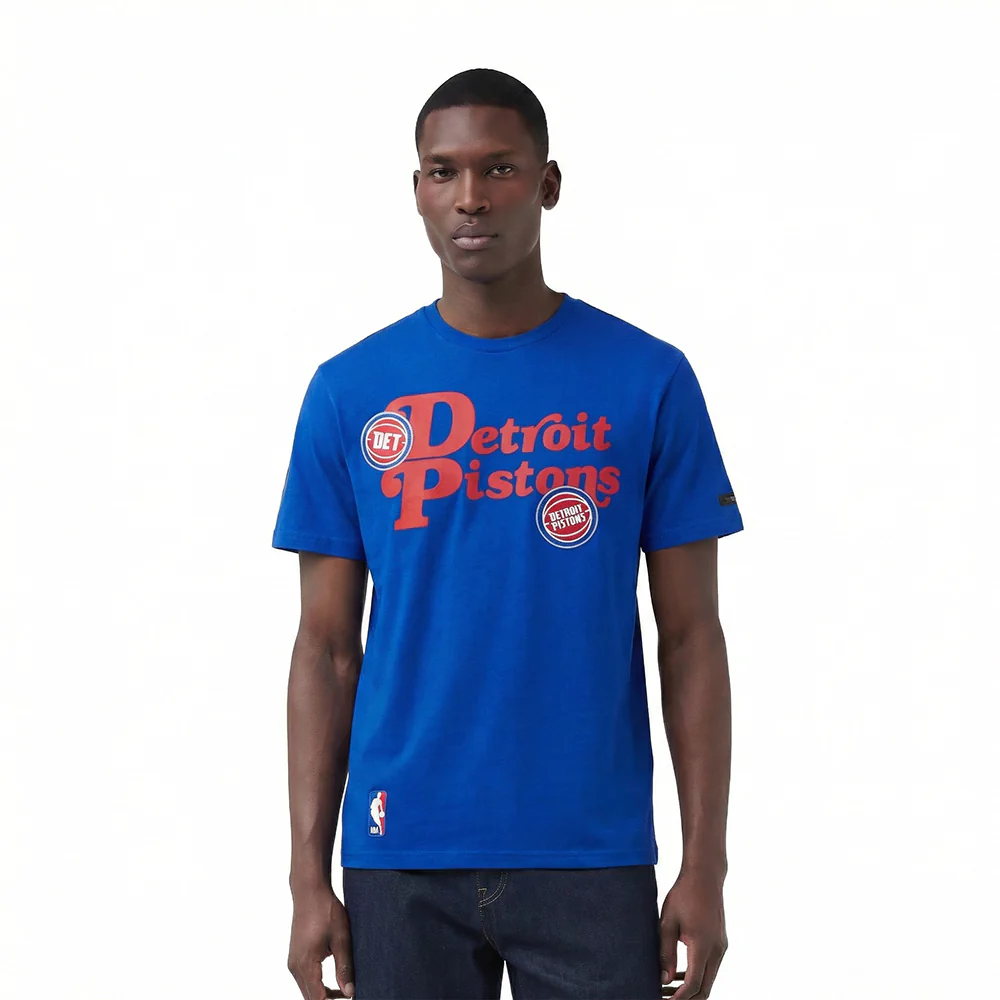 NBA DETROIT PISTONS SOUVENIR MEN'S SJ TEE (ROYAL BLUE)
