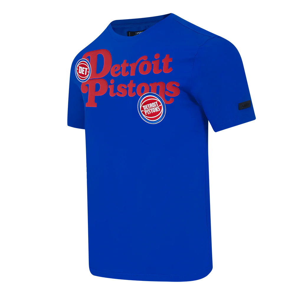 NBA DETROIT PISTONS SOUVENIR MEN'S SJ TEE (ROYAL BLUE) - Image 4