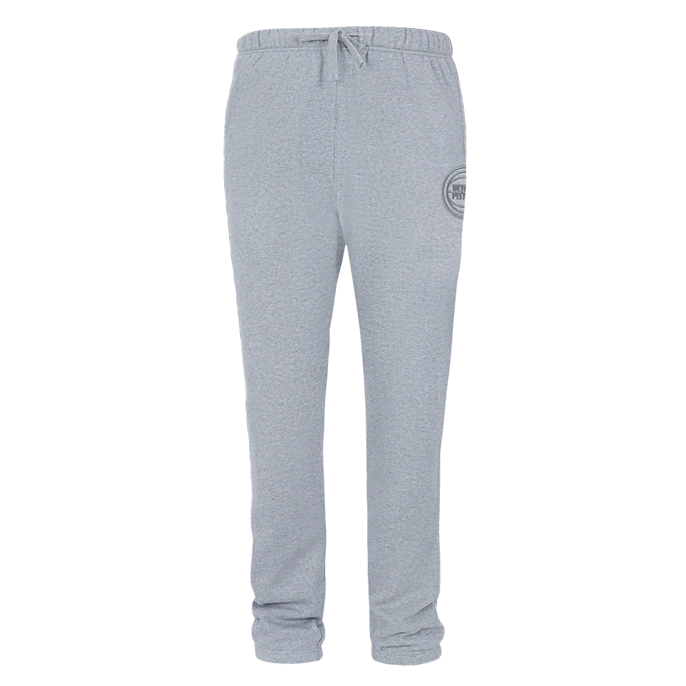 NBA DETROIT PISTONS NEUTRAL MEN'S SWEATPANT (DARK HEATHER GRAY) - Image 2