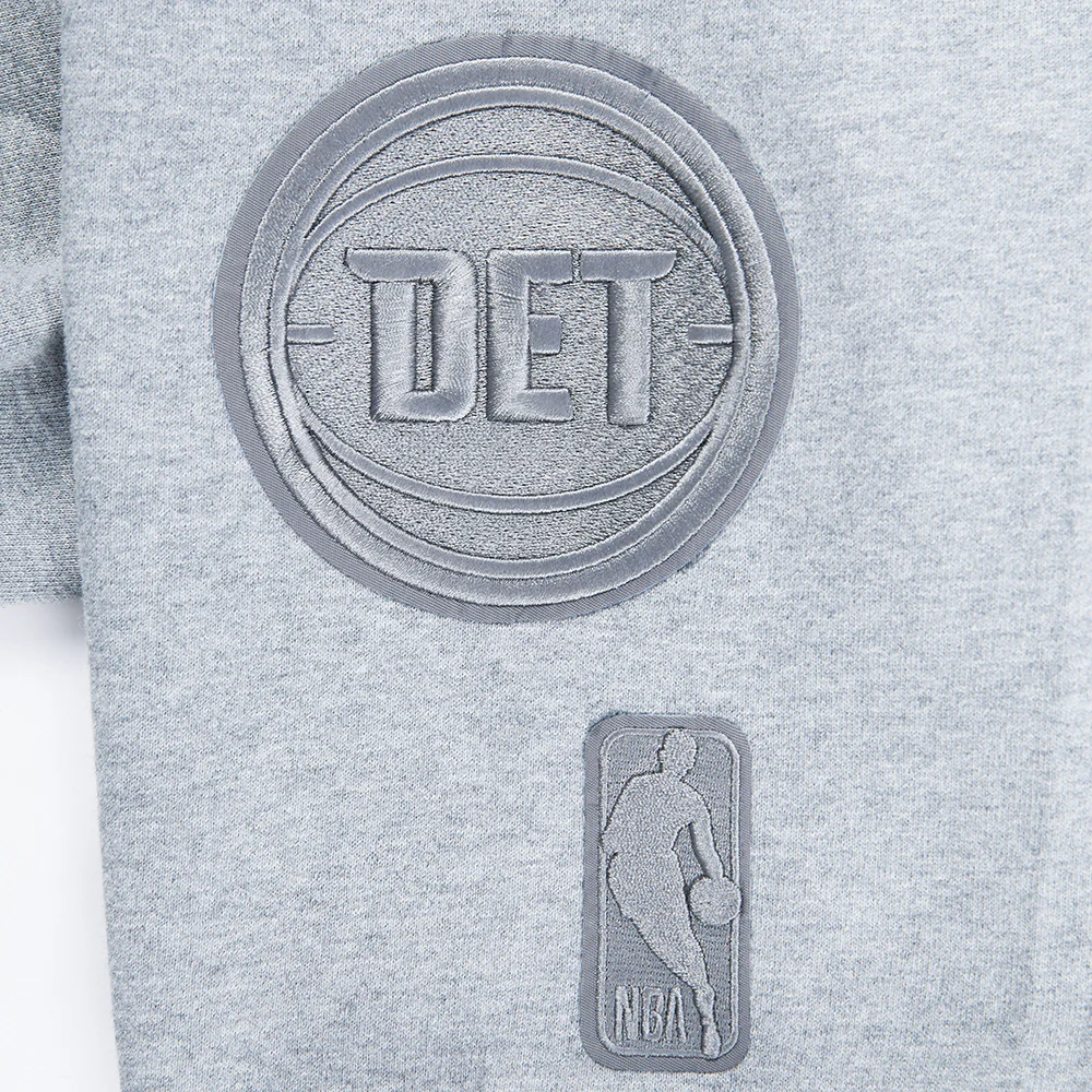 NBA DETROIT PISTONS NEUTRAL MEN'S SWEATPANT (DARK HEATHER GRAY) - Image 6