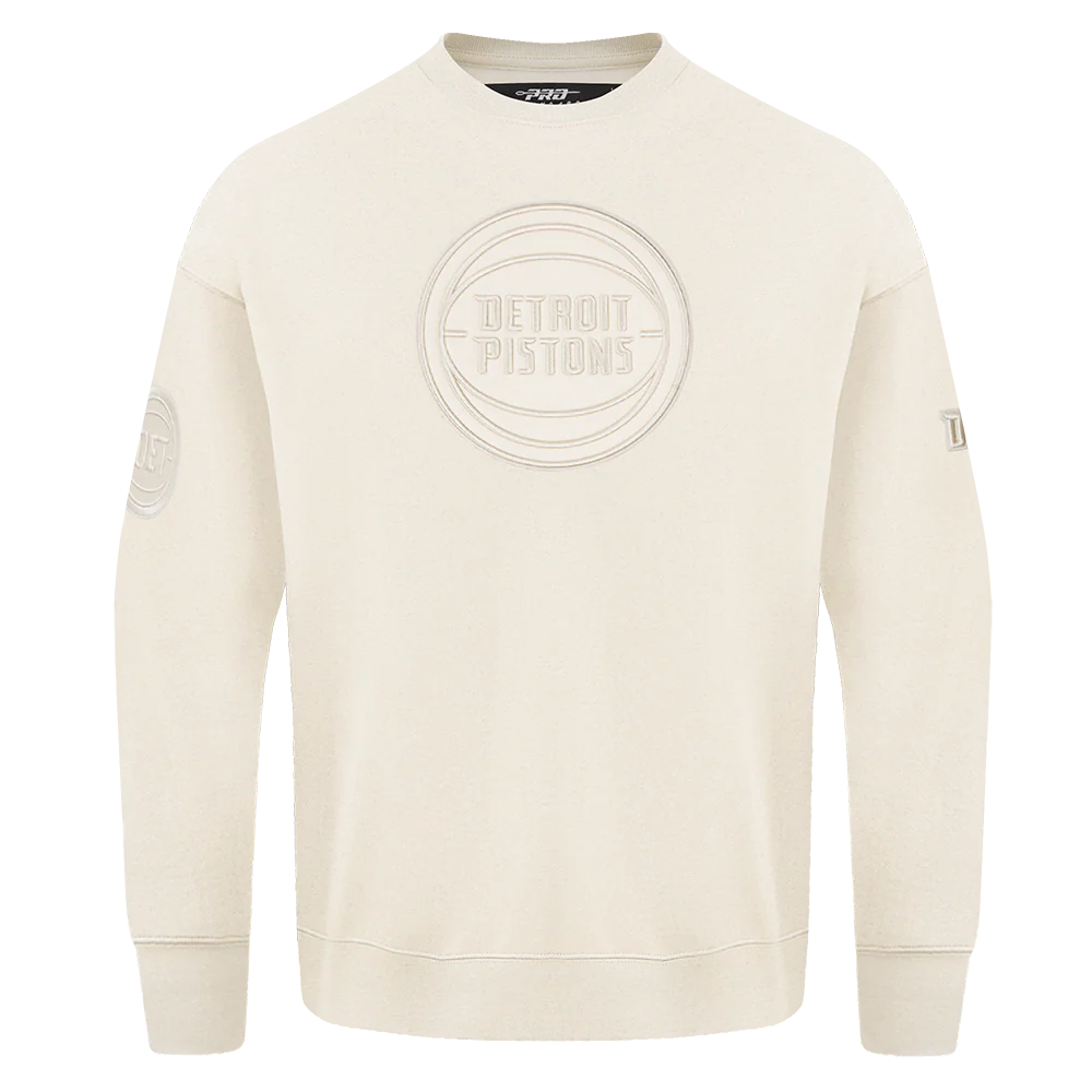 NBA DETROIT PISTONS NEUTRAL DROP SHOULDER MEN'S CREWNECK (MOSS) - Image 5