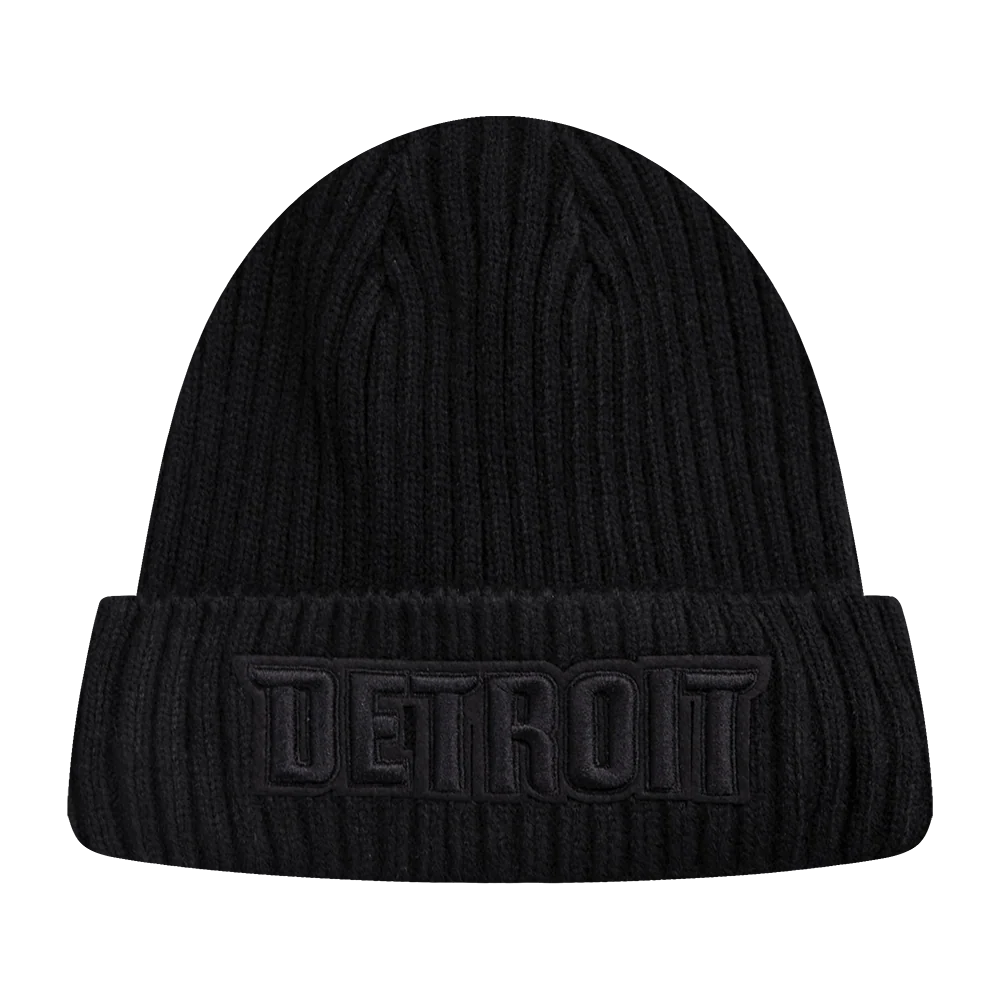 NBA DETROIT PISTONS NEUTRAL BEANIE (BLACK) - Image 2