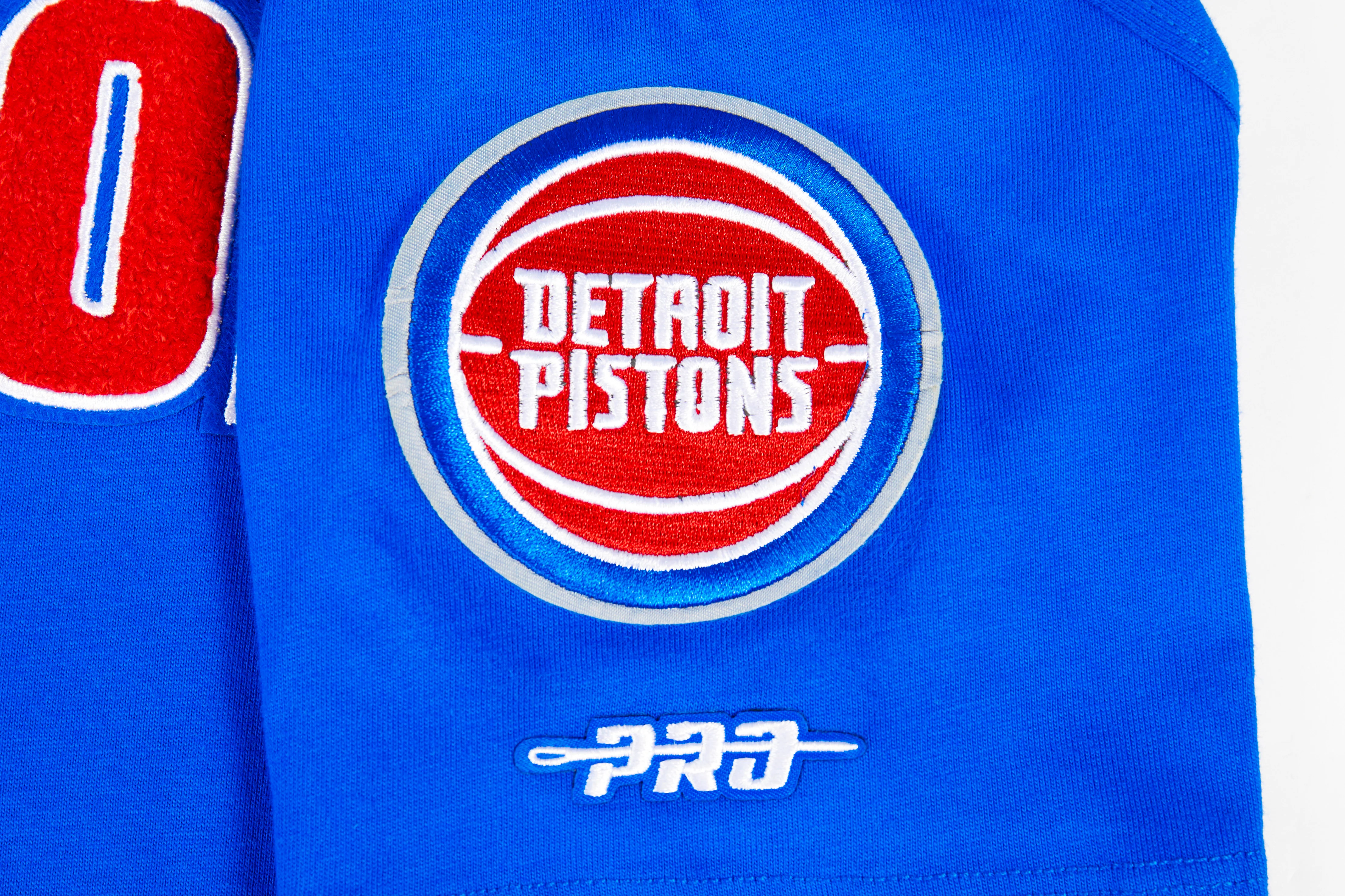 NBA DETROIT PISTONS CLASSIC SINGLE JERSEY BIG BOYS SINGLE JERSEY TEE (ROYAL BLUE) - Image 4