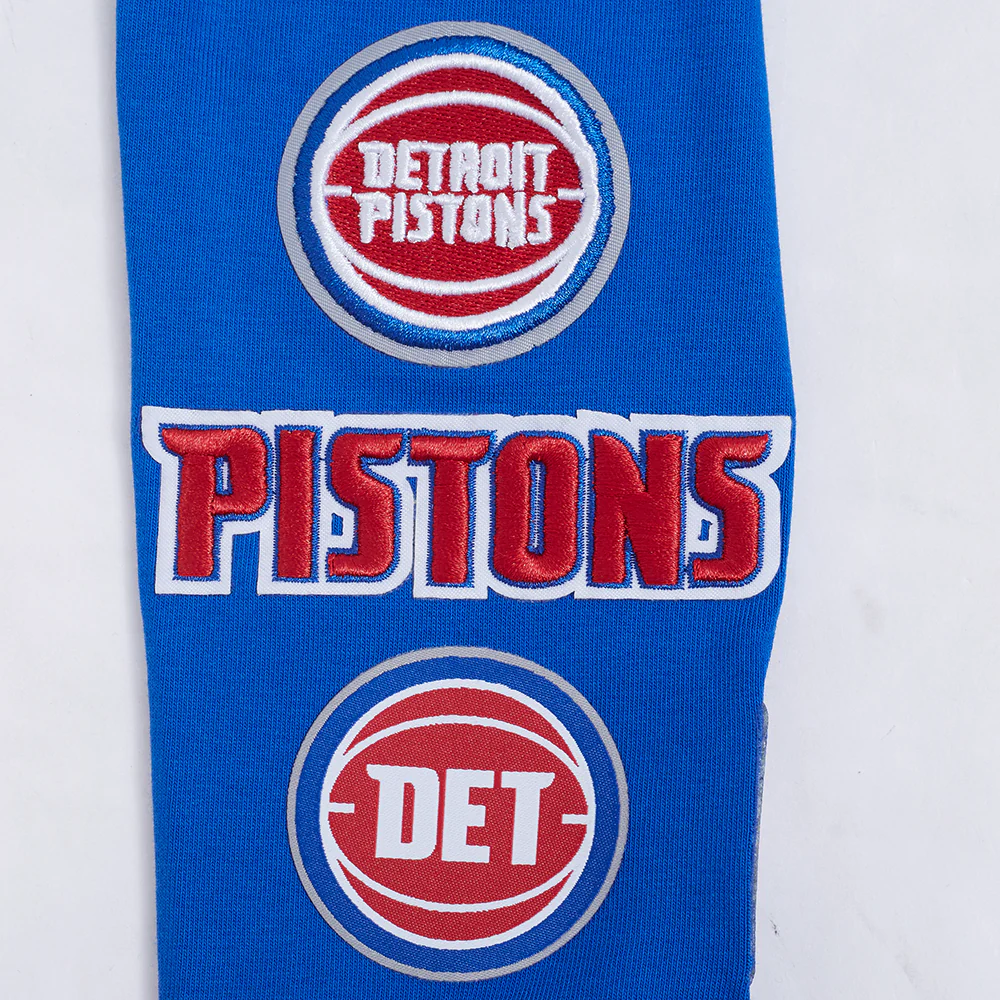NBA DETROIT PISTONS RETRO CLASSIC BIG GIRLS LEGGING (ROYAL BLUE) - Image 5