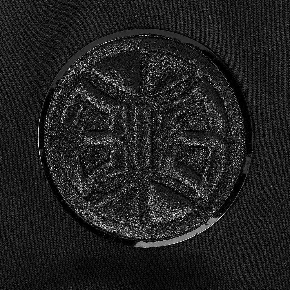 NBA DETROIT PISTONS TRIPLE BLACK WOMEN'S PO HOODIE (TRIPLE BLACK) - Image 6