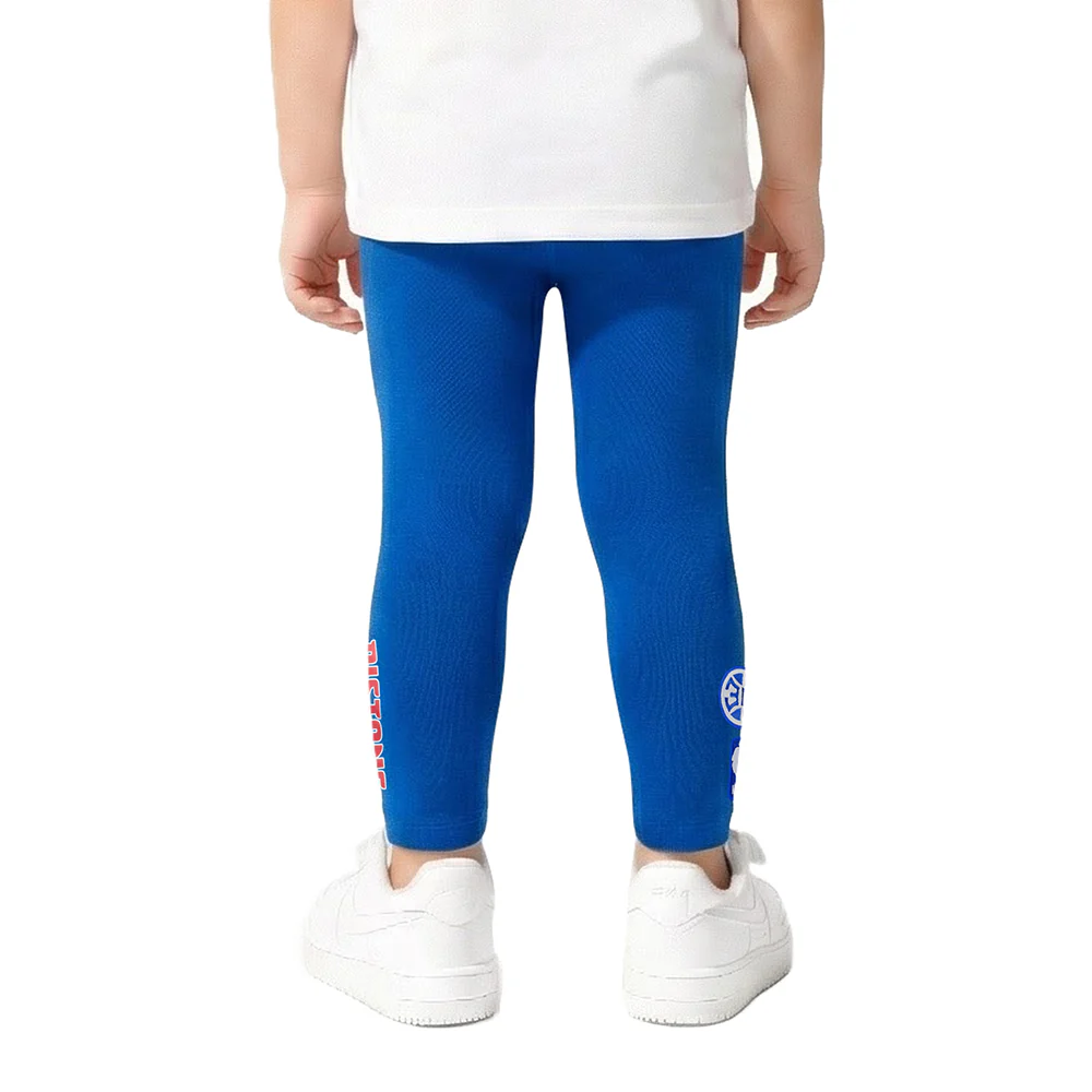 NBA DETROIT PISTONS CLASSIC TODDLER GIRLS LEGGING (ROYAL BLUE) - Image 2
