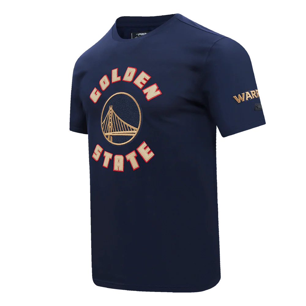 NBA GOLDEN STATE WARRIORS CITY EDITION 24-25 MEN'S   TEE (MIDNIGHT NAVY) - Image 2