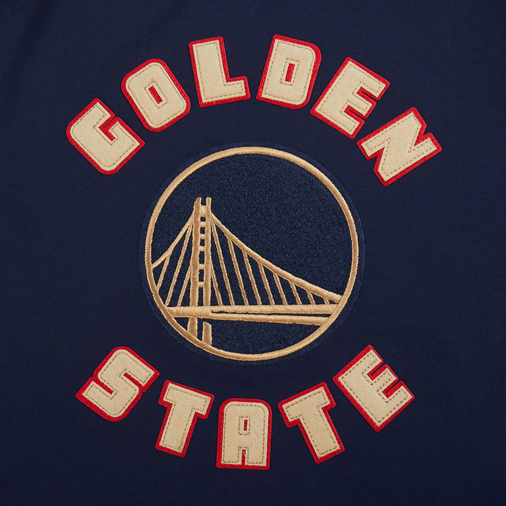 NBA GOLDEN STATE WARRIORS CITY EDITION 24-25 MEN'S   TEE (MIDNIGHT NAVY) - Image 6
