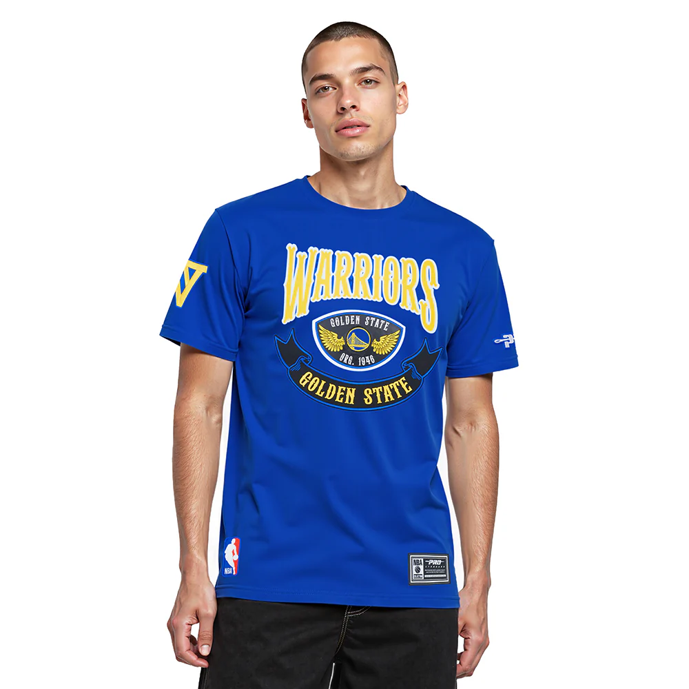 NBA GOLDEN STATE WARRIORS BORN FOR SPORT MEN'S SJ TEE (ROYAL BLUE)