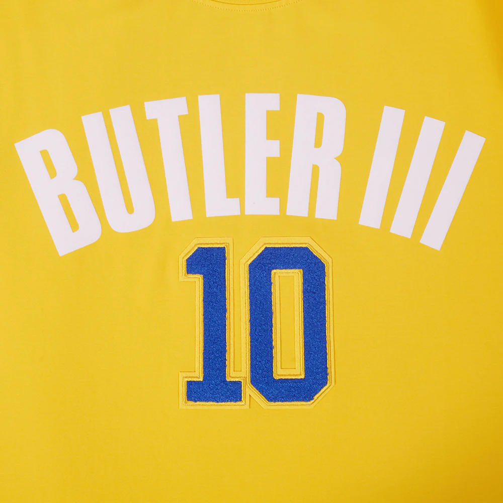 NBA GOLDEN STATE WARRIORS JIMMY BUTLER III #10 CLASSIC PNN MEN'S SJ (YELLOW) - Image 8