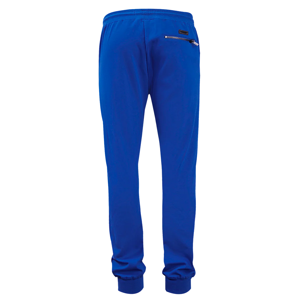 NBA GOLDEN STATE WARRIORS CLASSIC CHENILLE MEN'S JOGGER (ROYAL BLUE) - Image 3