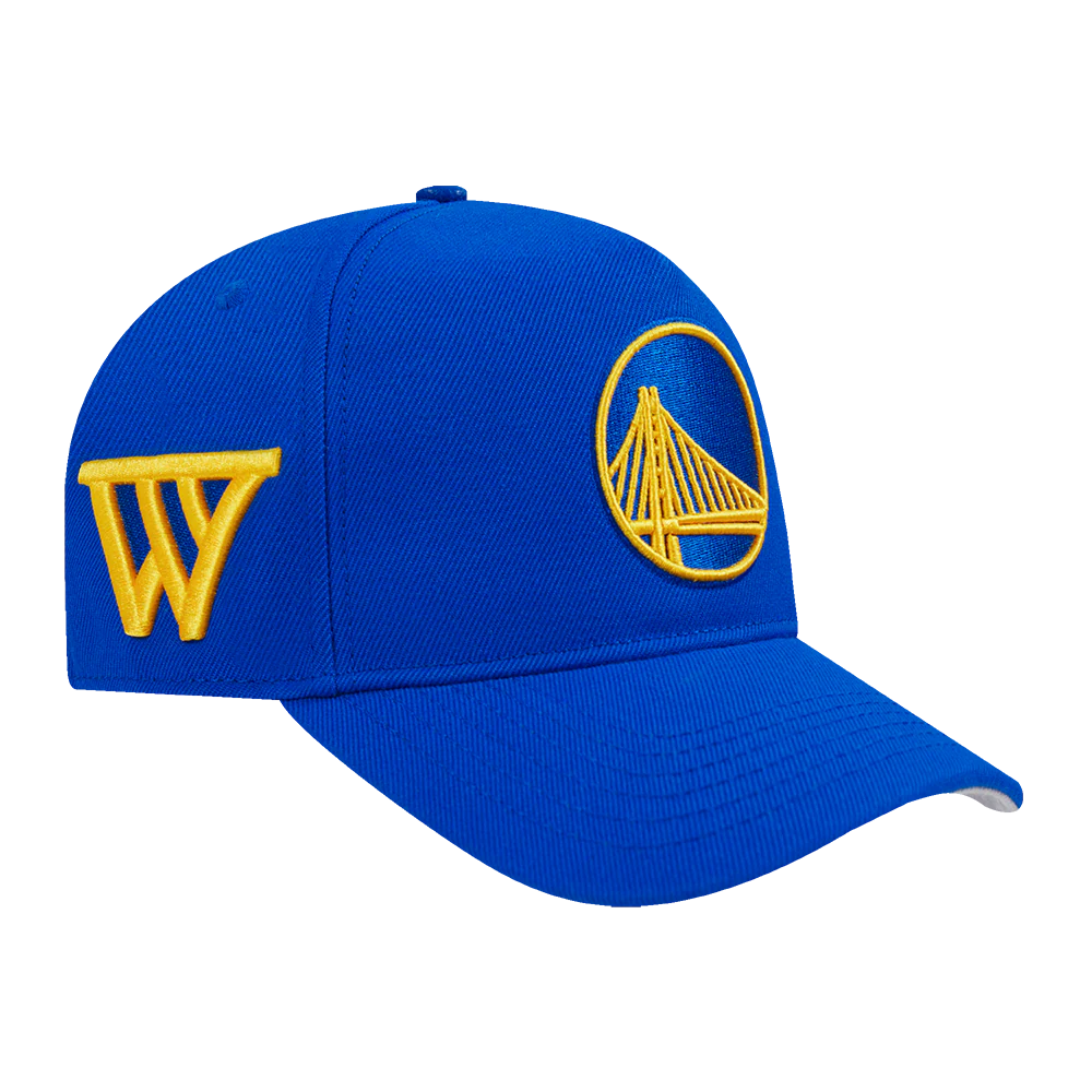 NBA GOLDEN STATE WARRIORS CITY RANSOM PINCH FRONT SNAPBACK HAT (ROYAL BLUE) - Image 5