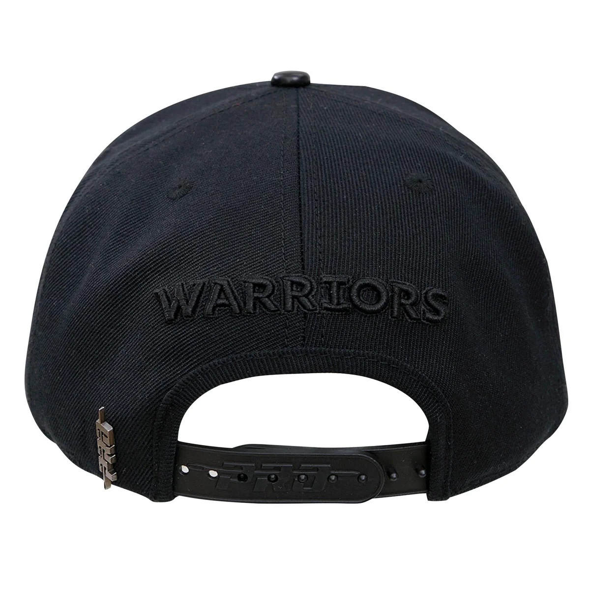 NBA GOLDEN STATE WARRIORS LOGO UNISEX SNAPBACK HAT TRIPLE BLACK (TRIPLE BLACK) - Image 4