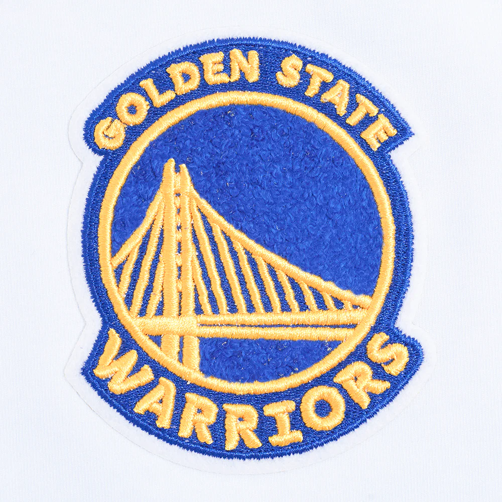 NBA GOLDEN STATE WARRIORS CLASSIC WOMEN'S SJ BOXY TEE (WHITE) - Image 9