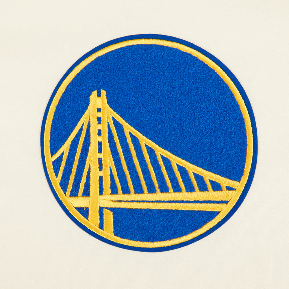 NBA GOLDEN STATE WARRIORS RETRO CLASSIC BIG BOY'S SS TEE (EGGSHELL) - Image 6