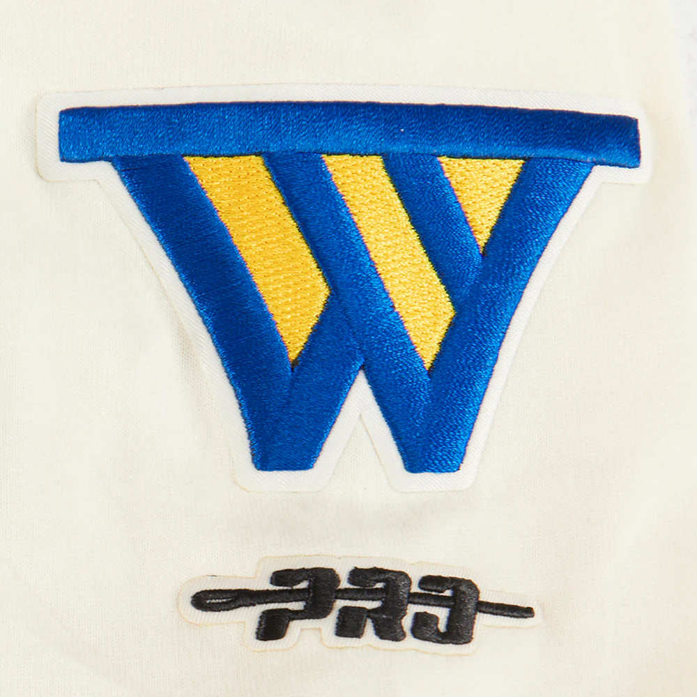 NBA GOLDEN STATE WARRIORS RETRO CLASSIC BIG BOY'S SS TEE (EGGSHELL) - Image 7