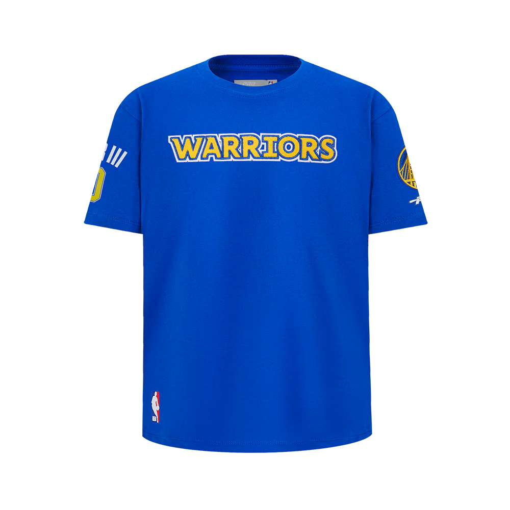 GOLDEN STATE WARRIORS Jimmy Butler III #10 CLASSIC PNN BIG BOY'S SS (ROYAL BLUE)
