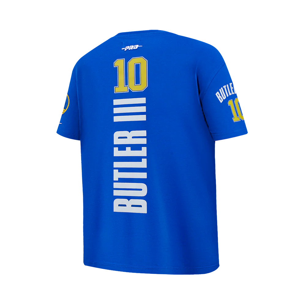 GOLDEN STATE WARRIORS Jimmy Butler III #10 CLASSIC PNN BIG BOY'S SS (ROYAL BLUE) - Image 4