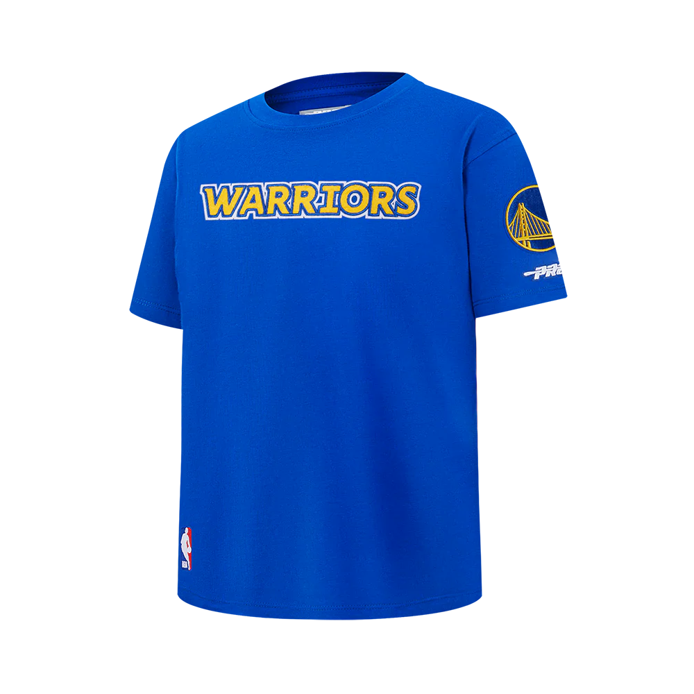 NBA GOLDEN STATE WARRIORS STEPHEN CURRY #30 CLASSIC PNN BIG BOY'S SS TE (ROYAL BLUE) - Image 2