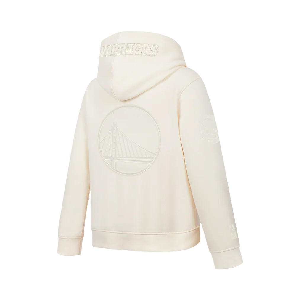 NBA GOLDEN STATE WARRIORS Stephen Curry #30 NEUTRAL PNN BIG BOY'S FLEECE PO HOODIE (EGGSHELL) - Image 4