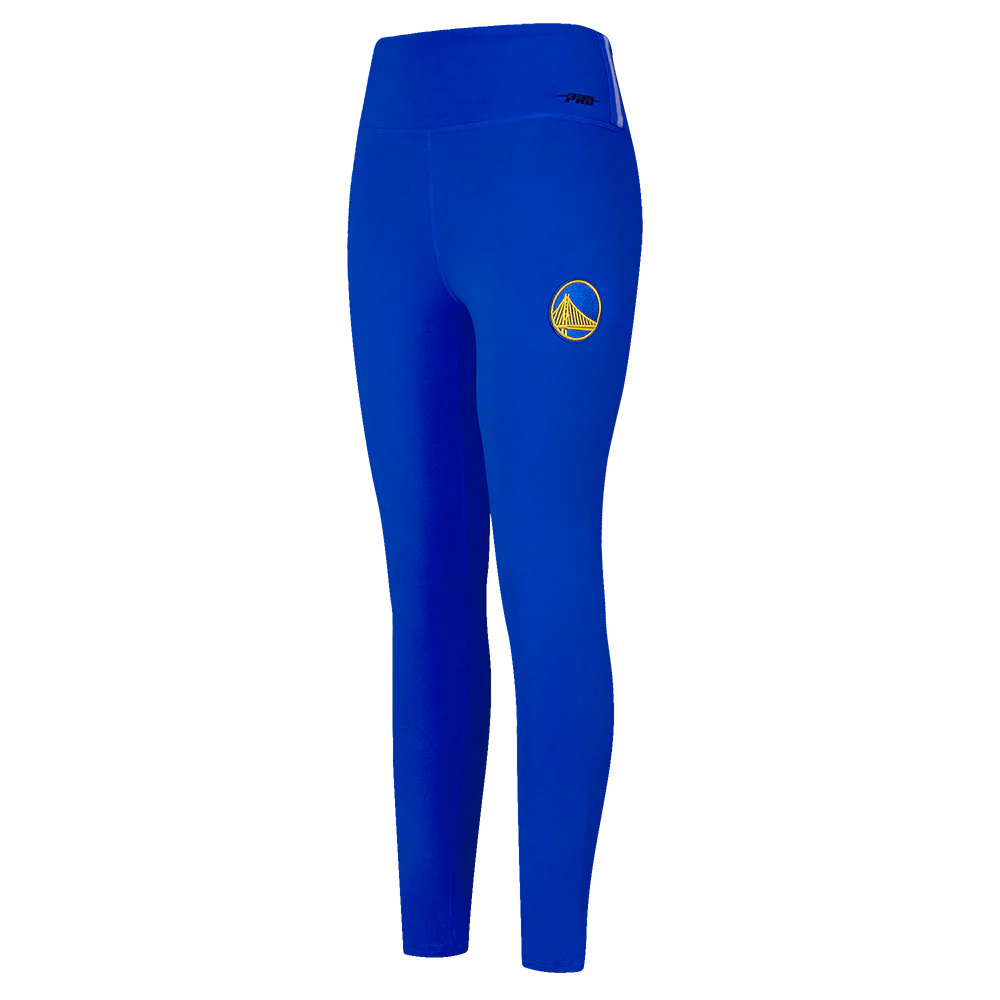 NBA GOLDEN STATE WARRIORS RETRO CLASSIC WOMEN'S JERSEY LEGGING (ROYAL BLUE)