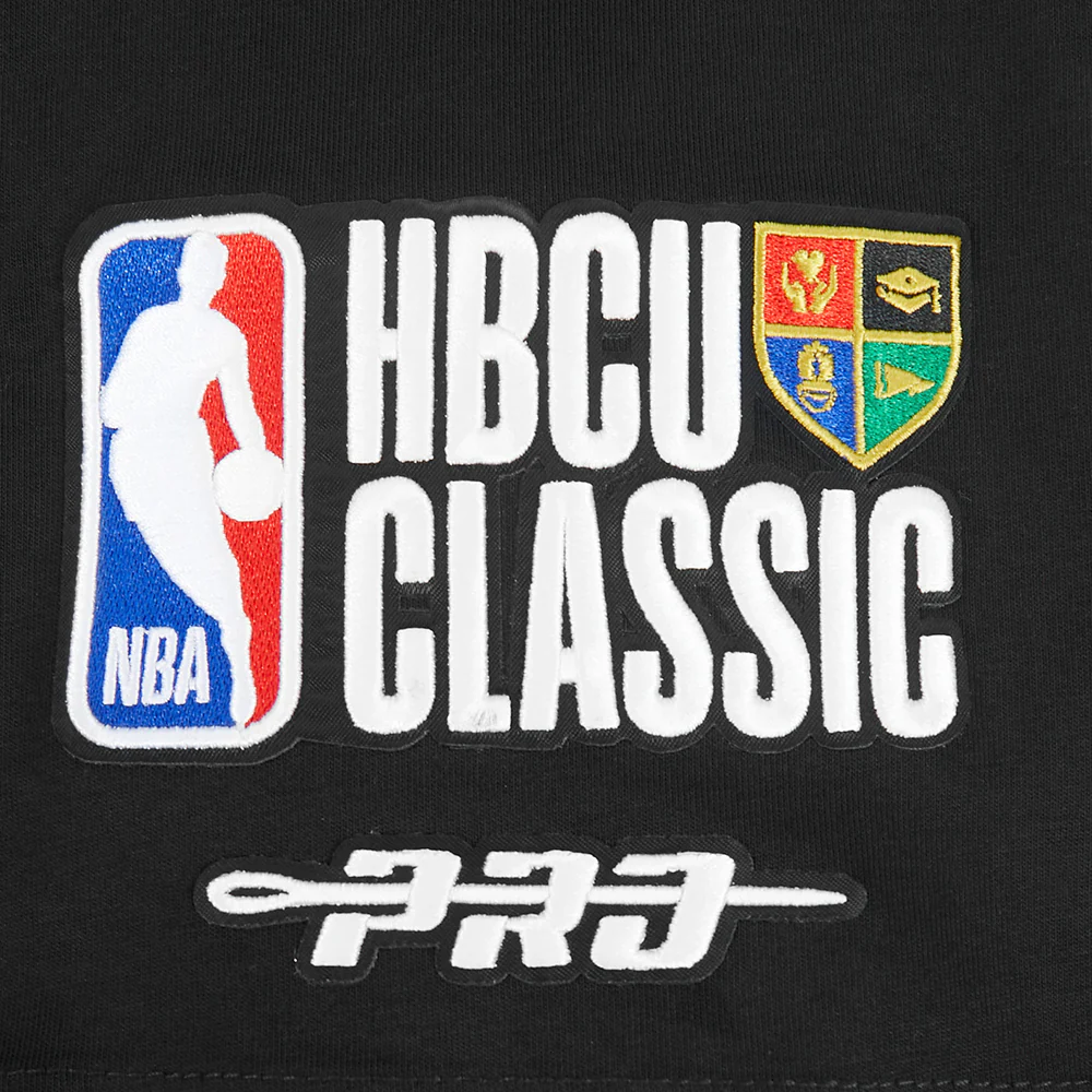 NBA X HBCU CLASSIC 2026 WOMEN'S FLC CROPPED PO HOODIE (BLACK) - Image 7